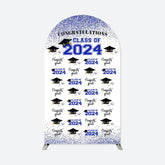 Aperturee - Bachelor Cap Step And Repeat Graduation Arch Backdrop
